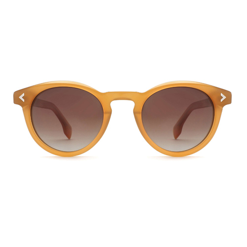 Unisex Polarized Retro Round Acetate Sunglasses G9003
