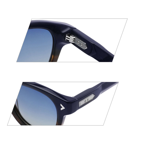 Unisex Polarized Gradient Lens Acetate Sunglasses G9005S