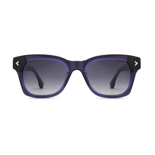 Unisex Bold Square Polarized Gradient Acetate Sunglasses G9006S