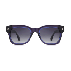 Unisex Bold Square Polarized Gradient Acetate Sunglasses G9006S