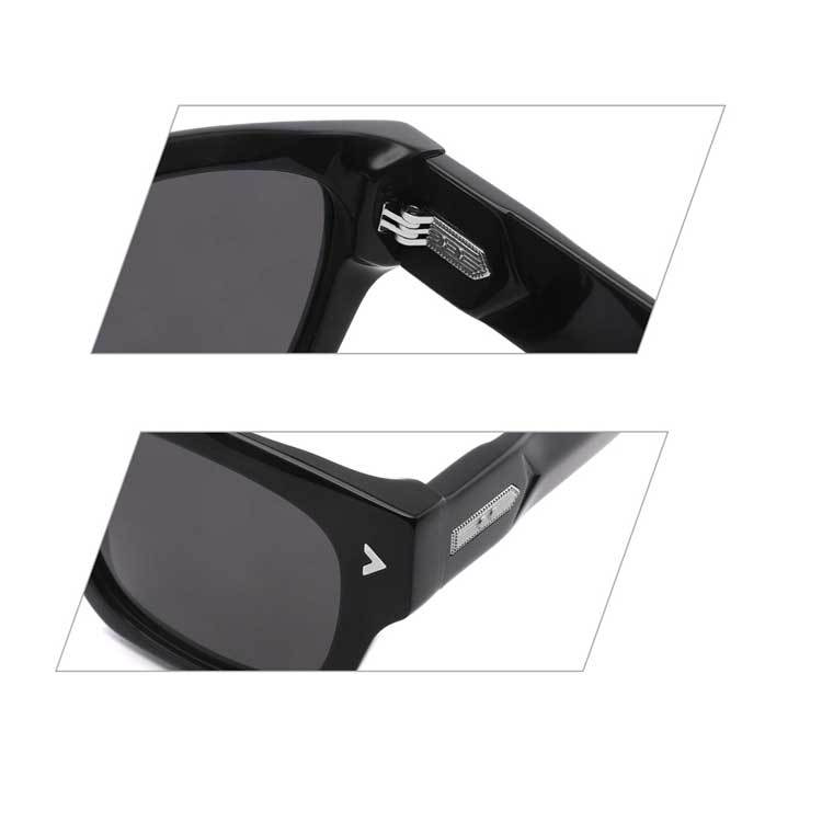 Unisex Black Polarized Sunglasses G9009S | Ajaoptical