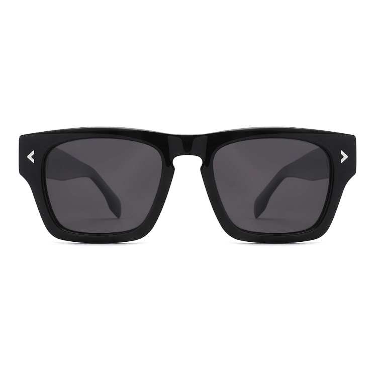 Unisex Black Polarized Sunglasses G9009S | Ajaoptical