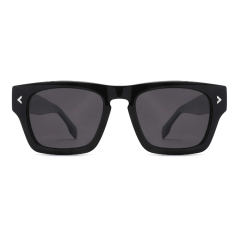 Unisex Black Polarized Sunglasses G9009S | Ajaoptical