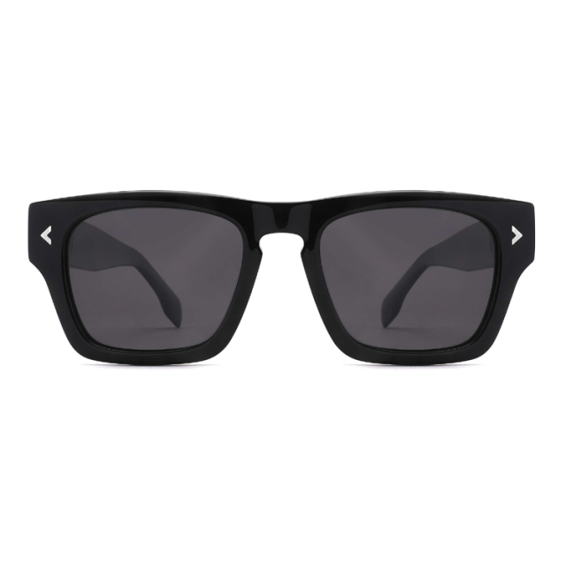 Unisex Black Polarized Sunglasses G9009S | Ajaoptical