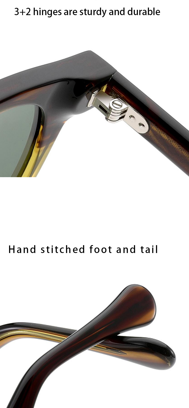 Unisex Retro Round Polarized Sunglasses AT9005 | Ajaoptical