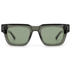 Unisex Transparent Green Polarized Sunglasses AT9030 | Ajaoptical
