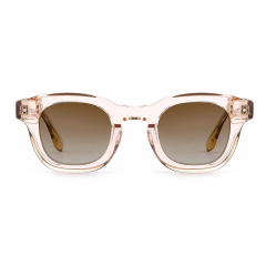 Unisex Transparent Tea Polarized Sunglasses AT9032 | Ajaoptical