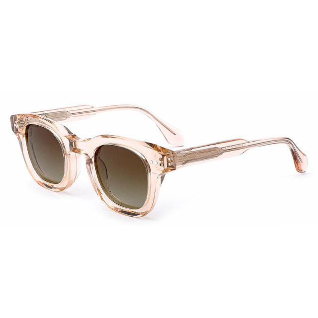 Unisex Transparent Tea Polarized Sunglasses AT9032 | Ajaoptical