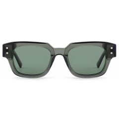 Transparent Green Rivet Polarized Sunglasses AT9052 | Ajaoptical