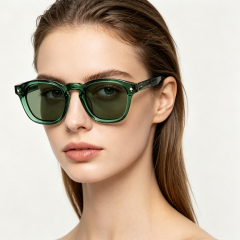 Unisex Round-Corner Square Polarized Sunglasses AT9070 | Ajaoptical