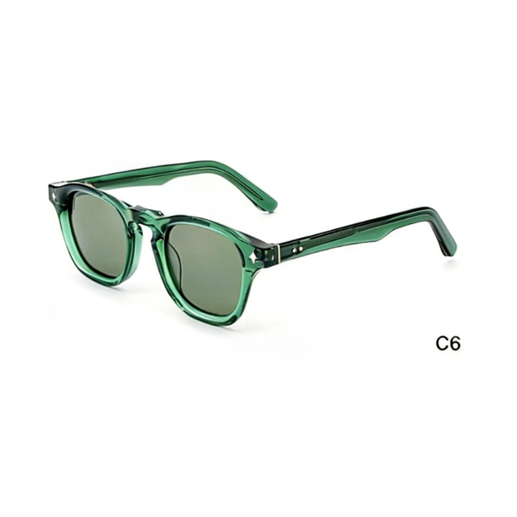 Unisex Round-Corner Square Polarized Sunglasses AT9070 | Ajaoptical