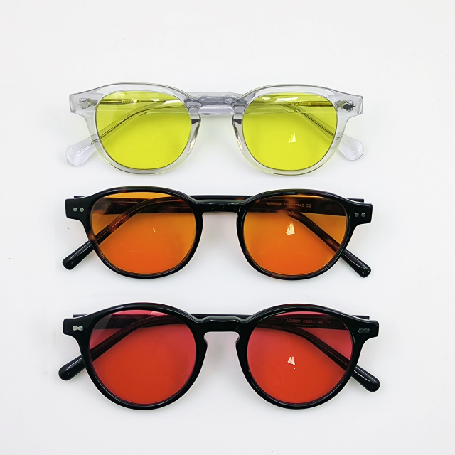 Red Blue Light Blocking Sleep CR39 Lenses JX-Y580 | Ajaoptical