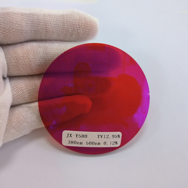 Red Blue Light Blocking Sleep CR39 Lenses JX-Y580 | Ajaoptical