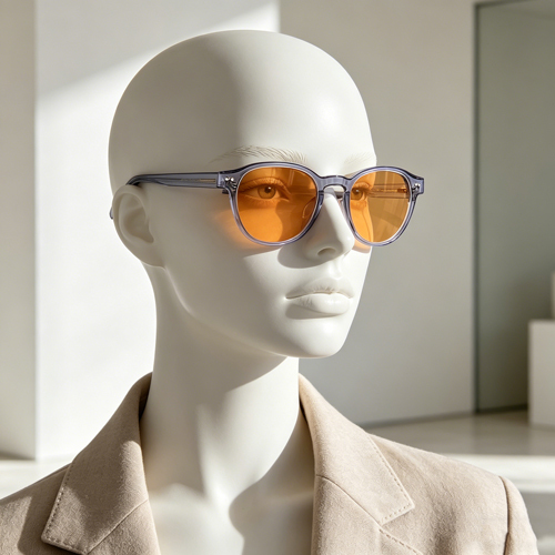 Amber Blue Light Blocking CR39 Lenses JX-Y8008 | Ajaoptical