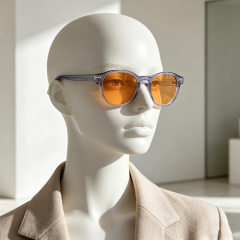Amber Blue Light Blocking CR39 Lenses JX-Y8008 | Ajaoptical