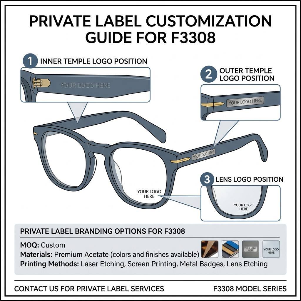 Two-Tone Black Tortoise Round Acetate Optical Frame F3308 | Ajaoptical