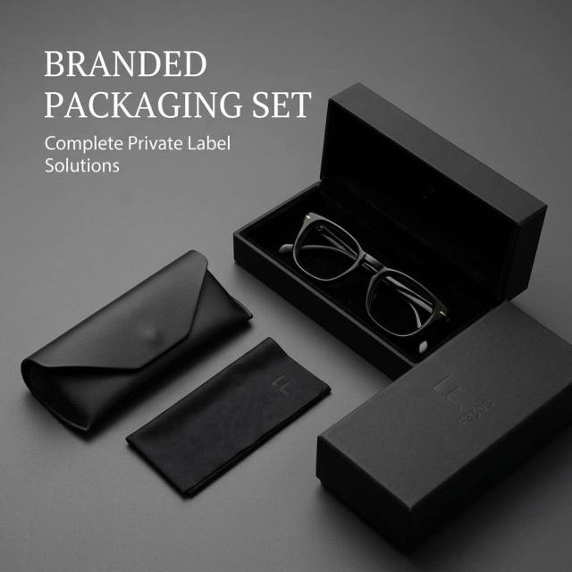 Two-Tone Black Tortoise Round Acetate Optical Frame F3308 | Ajaoptical