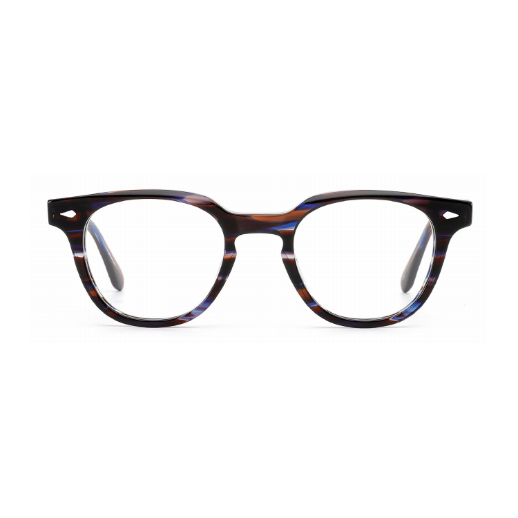 Tortoise Round Acetate Optical Frame F3326 | Ajaoptical