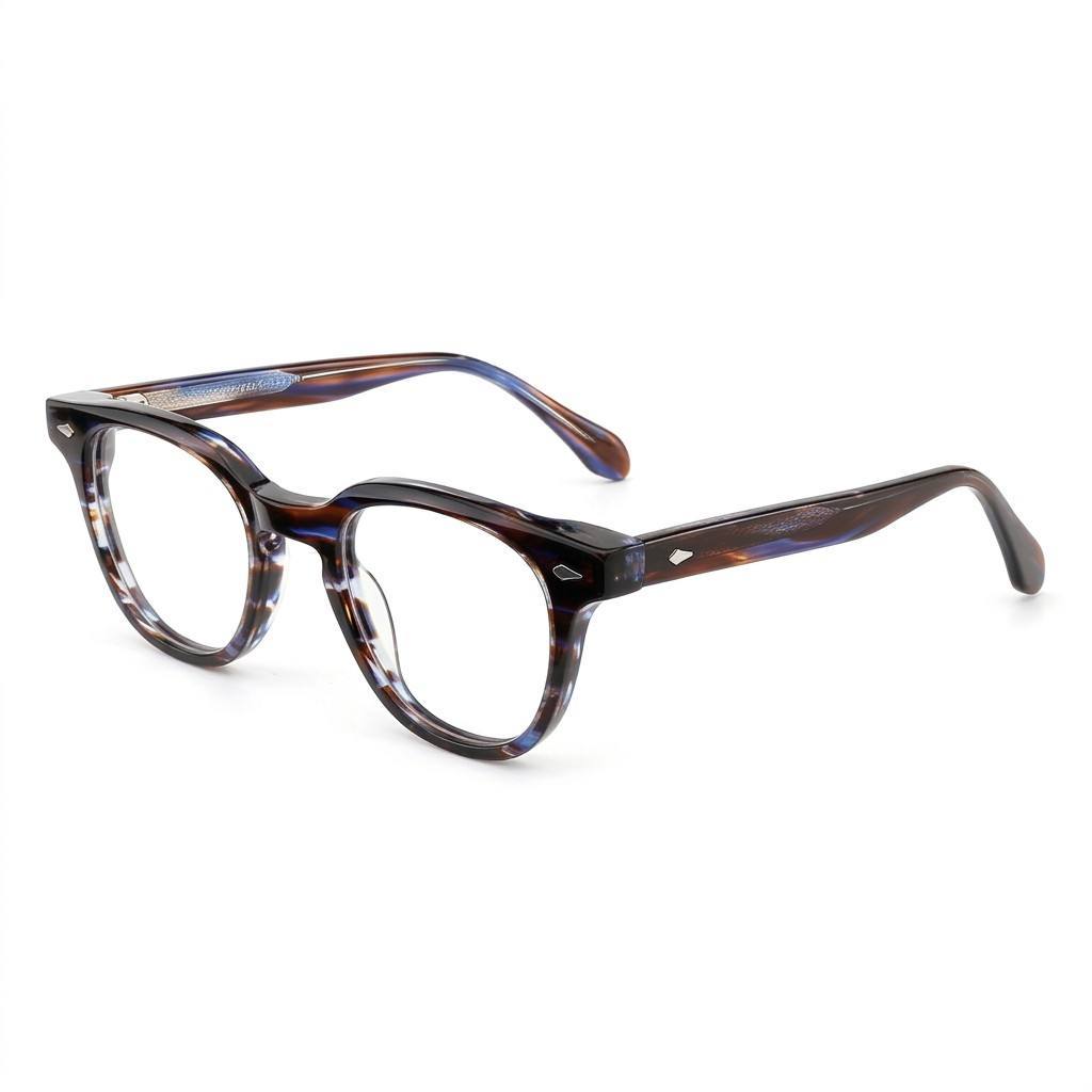 Tortoise Round Acetate Optical Frame F3326 | Ajaoptical