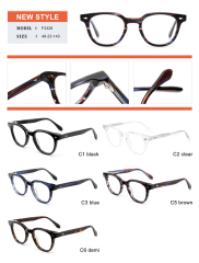 Tortoise Round Acetate Optical Frame F3326 | Ajaoptical