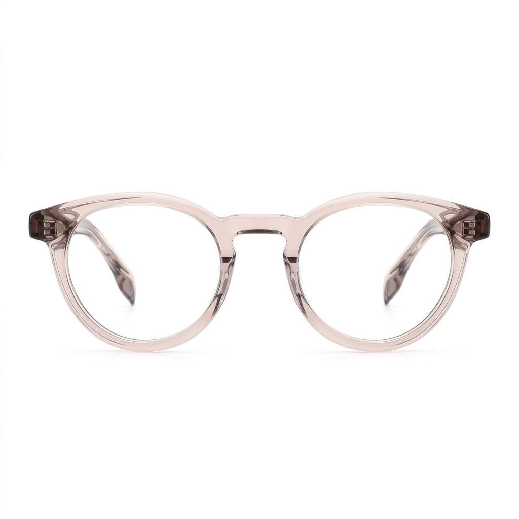 Wholesale Acetate Round Optical Frame F3330 Eyeglasses - Ajaoptical