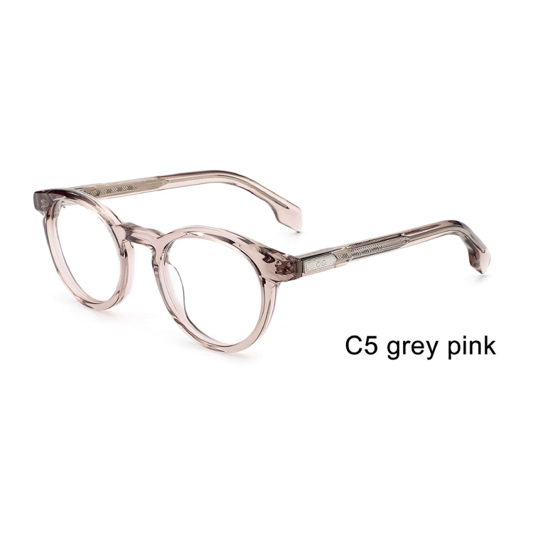 Wholesale Acetate Round Optical Frame F3330 Eyeglasses - Ajaoptical