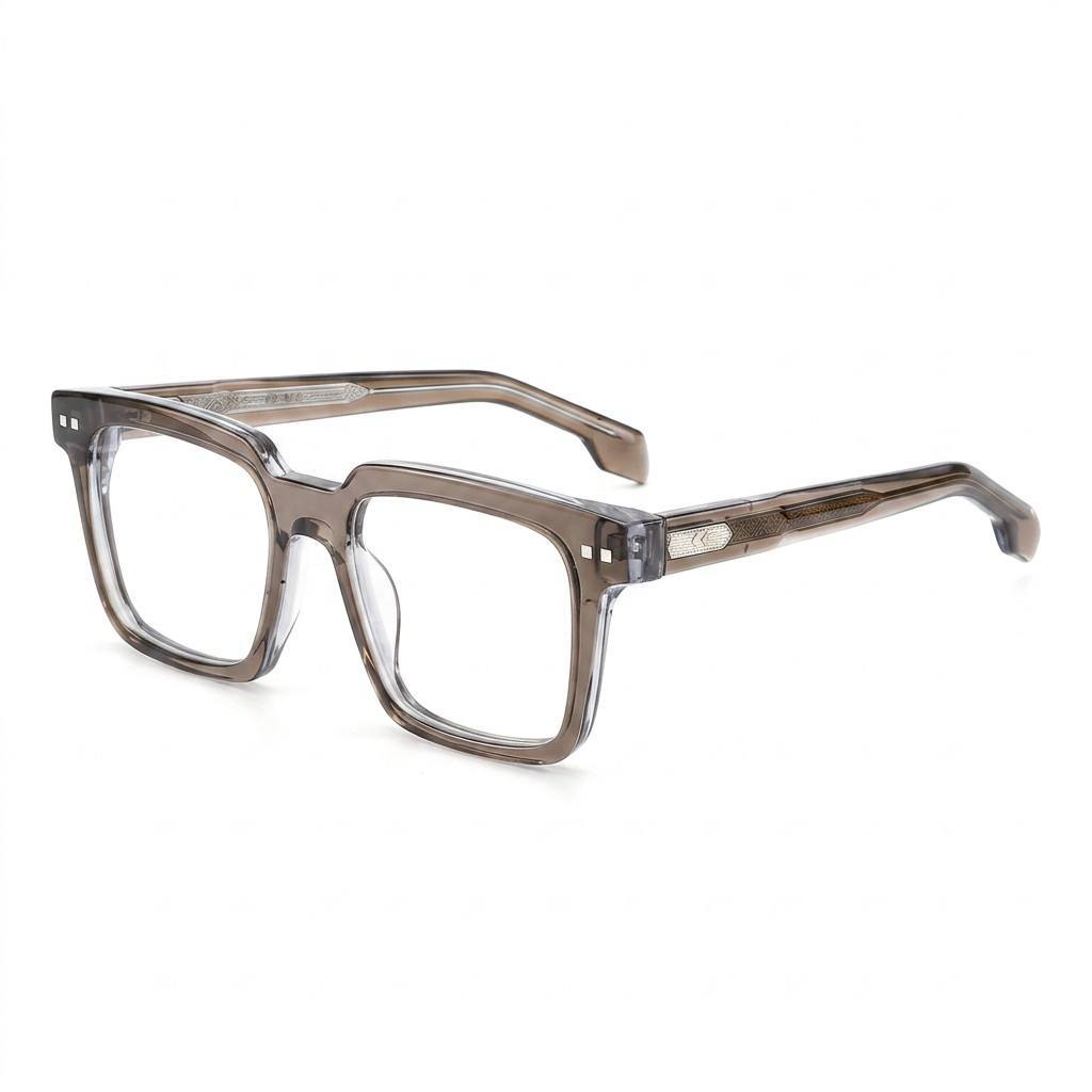 Wholesale Acetate Bold Square Unisex Eyeglasses F3331 - Ajaoptical