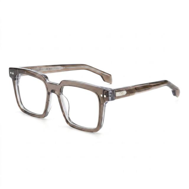 Wholesale Acetate Bold Square Unisex Eyeglasses F3331 - Ajaoptical