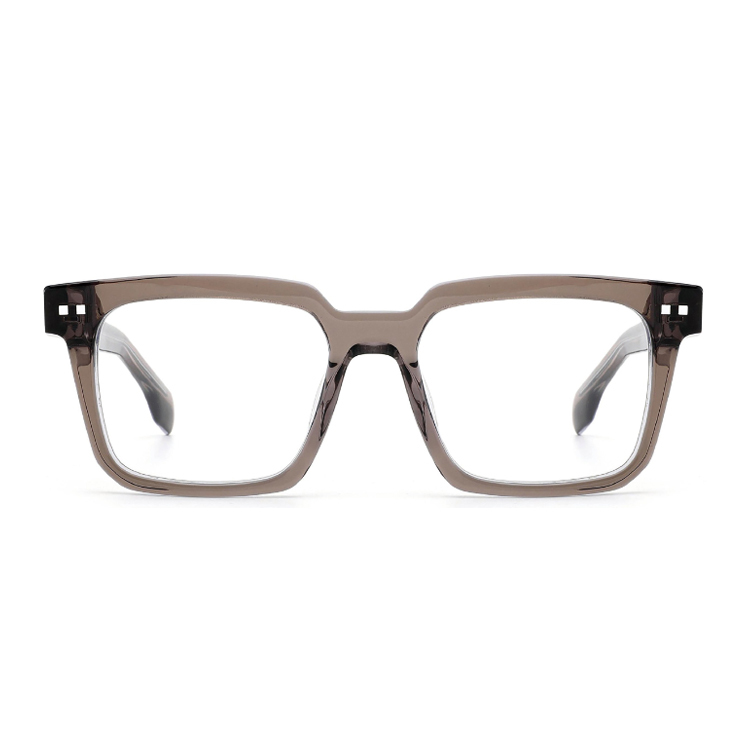 Wholesale Acetate Bold Square Unisex Eyeglasses F3331 - Ajaoptical