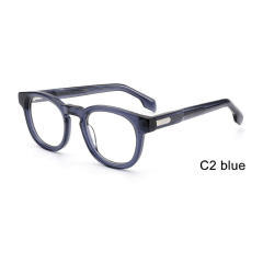 Vintage Round Acetate Optical Eyeglass Frame F3332 | Ajaoptical