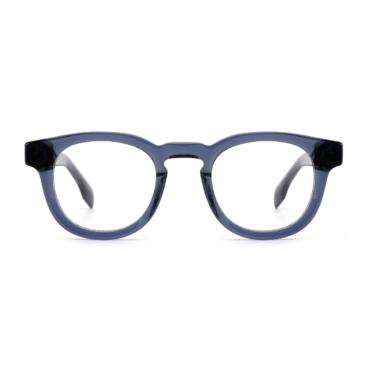 Vintage Round Acetate Optical Eyeglass Frame F3332 | Ajaoptical
