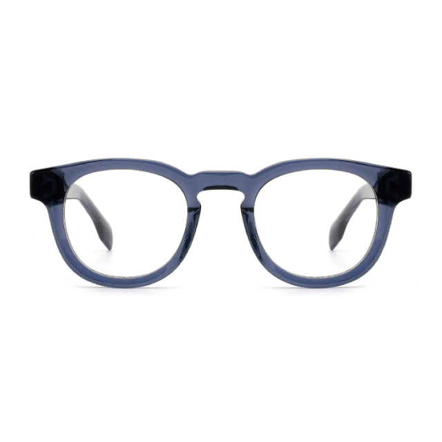 Vintage Round Acetate Optical Eyeglass Frame F3332 | Ajaoptical