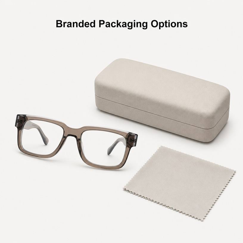 Thick Square Acetate Eyeglasses Frame Wholesale F3355 | Ajaoptical