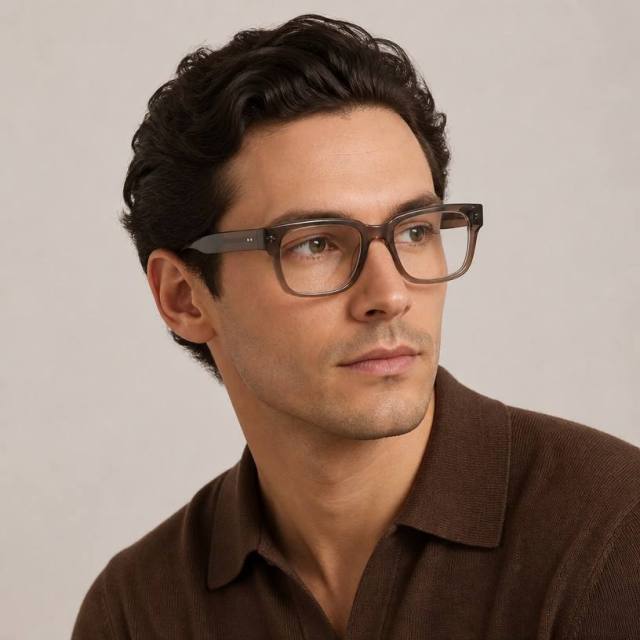 Thick Square Acetate Eyeglasses Frame Wholesale F3355 | Ajaoptical
