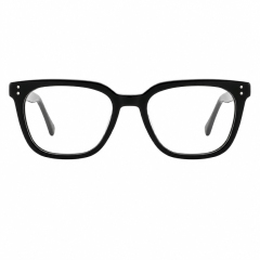 Classic Square Acetate Eyeglasses Frame Unisex | Ajaoptical