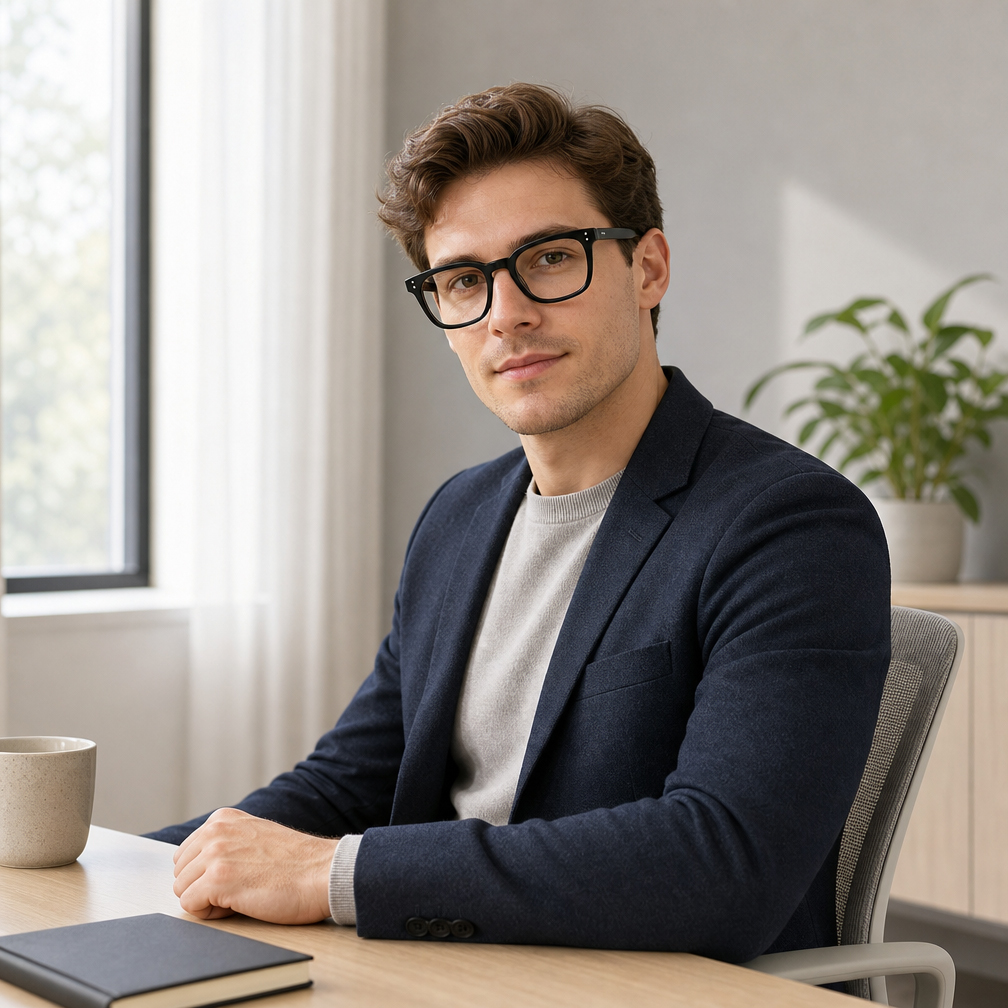 Classic Square Acetate Eyeglasses Frame Unisex | Ajaoptical