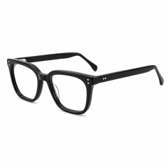 Classic Square Acetate Eyeglasses Frame Unisex | Ajaoptical