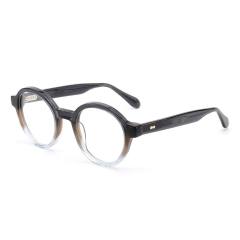 Gradient Round Acetate Intellectual Eyewear Frame F3361 | Ajaoptical