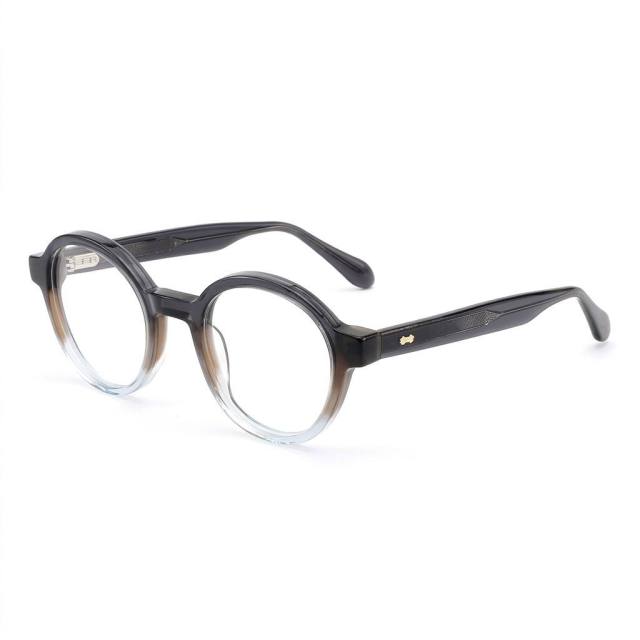 Gradient Round Acetate Intellectual Eyewear Frame F3361 | Ajaoptical