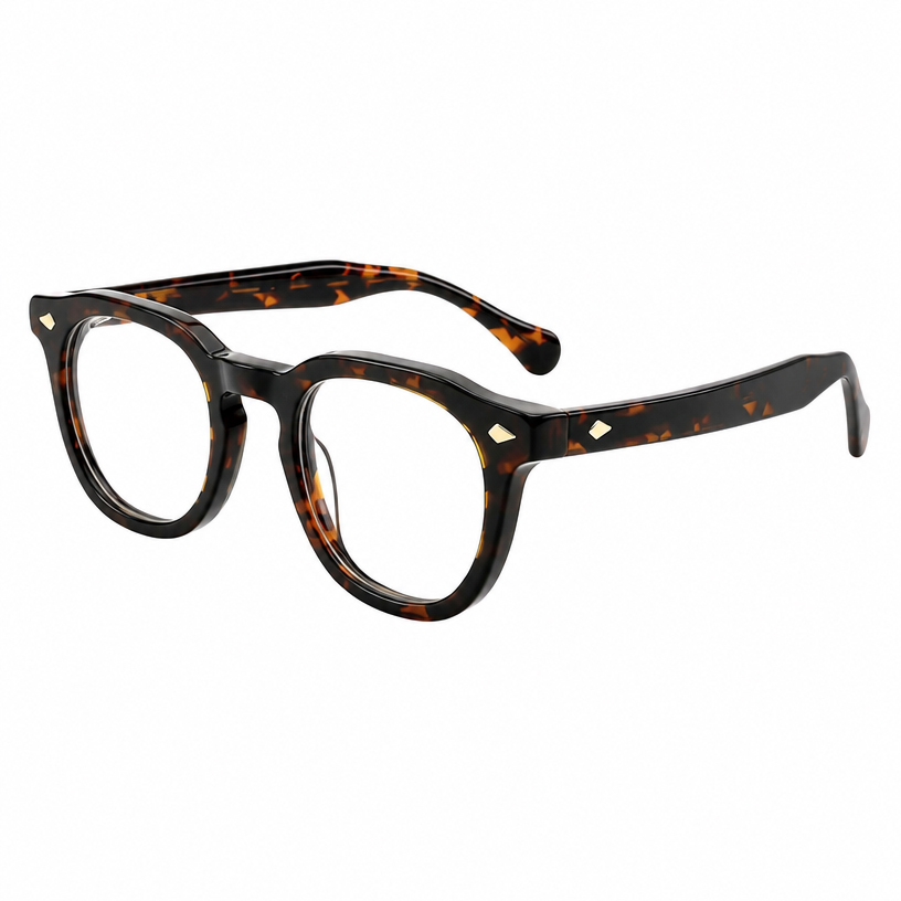 Handcrafted Tortoiseshell Acetate Eyewear Frame F3363 | Ajaoptical