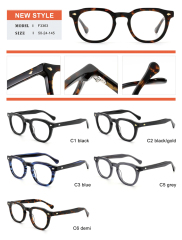 Handcrafted Tortoiseshell Acetate Eyewear Frame F3363 | Ajaoptical