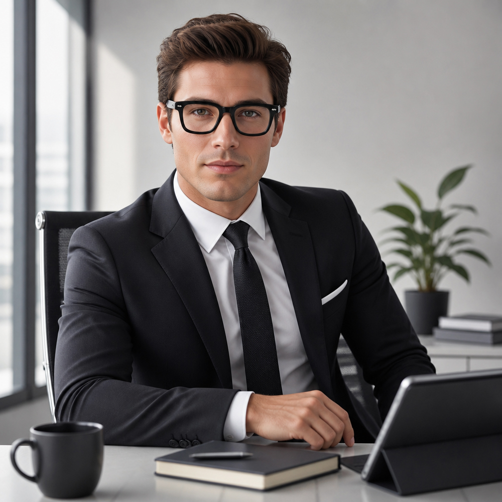 Contemporary Geometric Acetate Glasses Frame F3366 | Ajaoptical