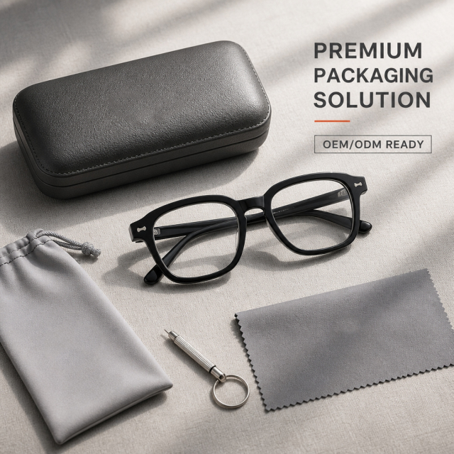 Contemporary Geometric Acetate Glasses Frame F3366 | Ajaoptical