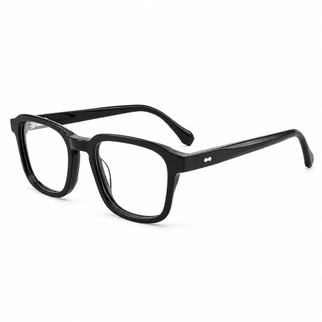 Contemporary Geometric Acetate Glasses Frame F3366 | Ajaoptical