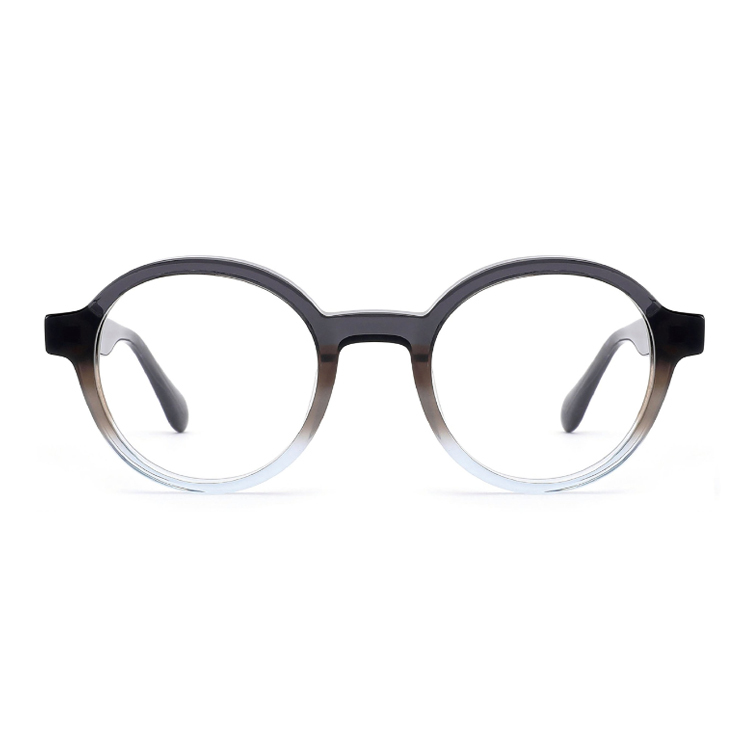 Gradient Round Acetate Intellectual Eyewear Frame F3361 | Ajaoptical