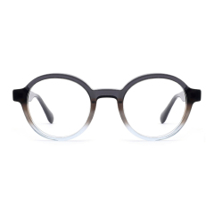 Gradient Round Acetate Intellectual Eyewear Frame F3361 | Ajaoptical