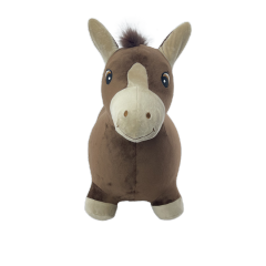 Inflatable horse - dark brown,Plush toy factory in China,Inflatable horse - dark brown