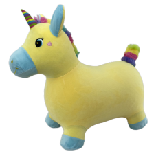 Inflatable yellow unicorn,Plush toy factory in China,Inflatable yellow unicorn