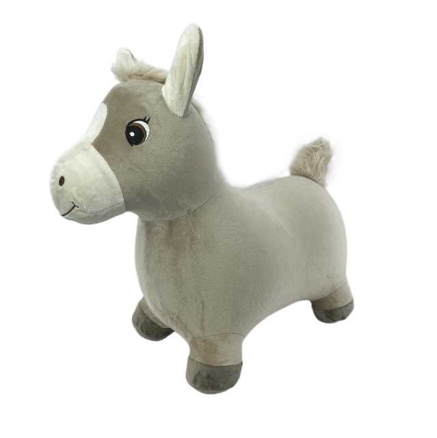 Inflatable horse - light brown,Plush toy factory in China,Inflatable horse - light brown