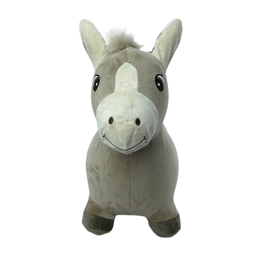 Inflatable horse - light brown,Plush toy factory in China,Inflatable horse - light brown